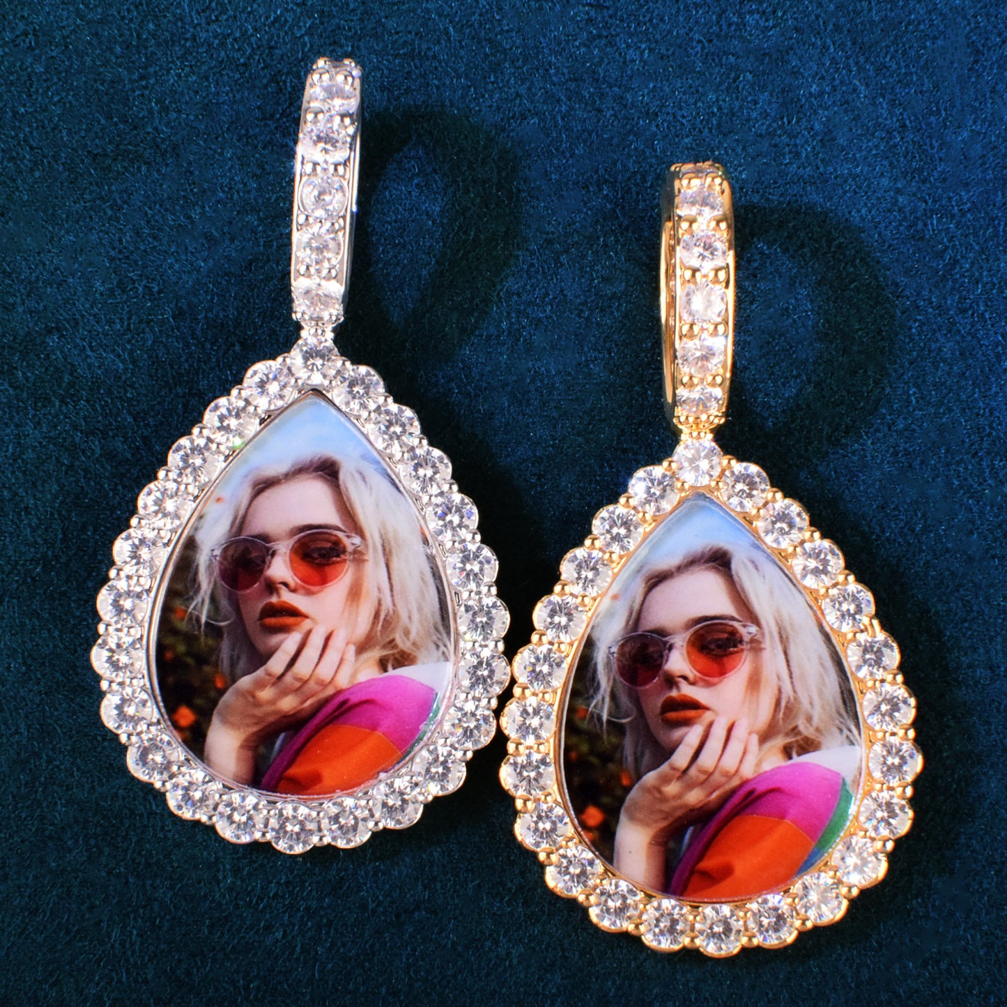 Drip Photo Necklace