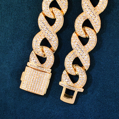 Infinity Style Miami Cuban Chain Necklace