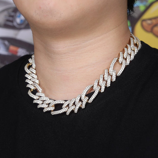 18 mm Miami Cuban Heavy Necklace
