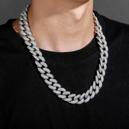 18MM Iced Luxury Cuban Link Chain