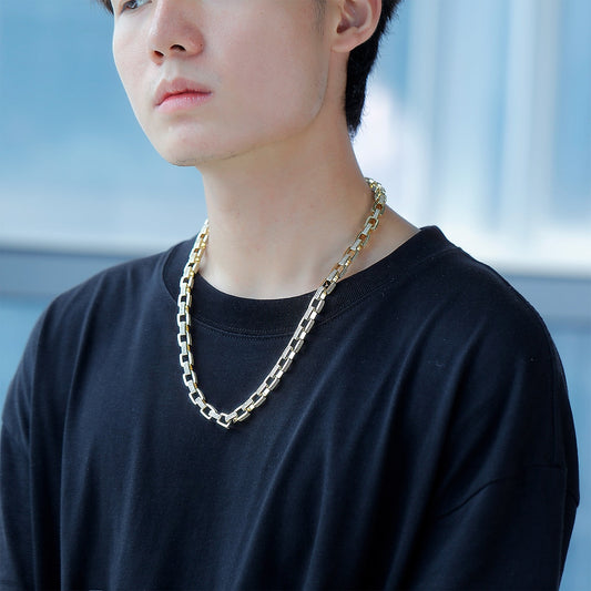 8mm Ice Box Link Chain Necklace