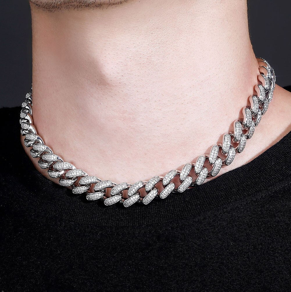 12mm/14mm Cuban Chain Necklace