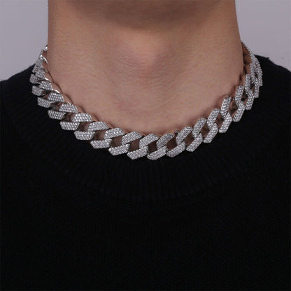 20mm Chains Plated Statement Collar