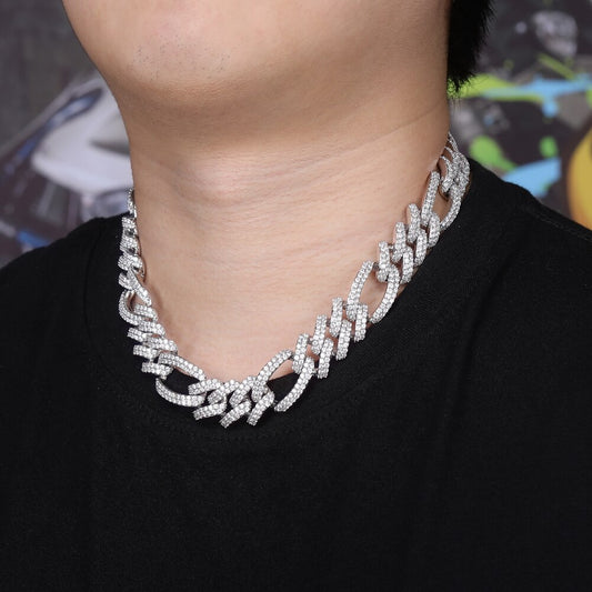 18 mm Miami Cuban Heavy Necklace