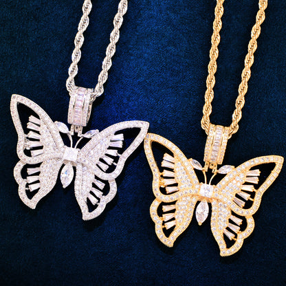 Hollow Butterfly Necklace