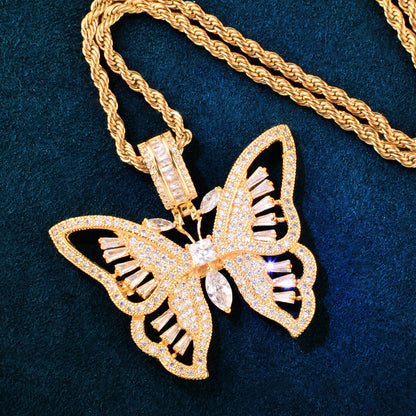 Hollow Butterfly Necklace