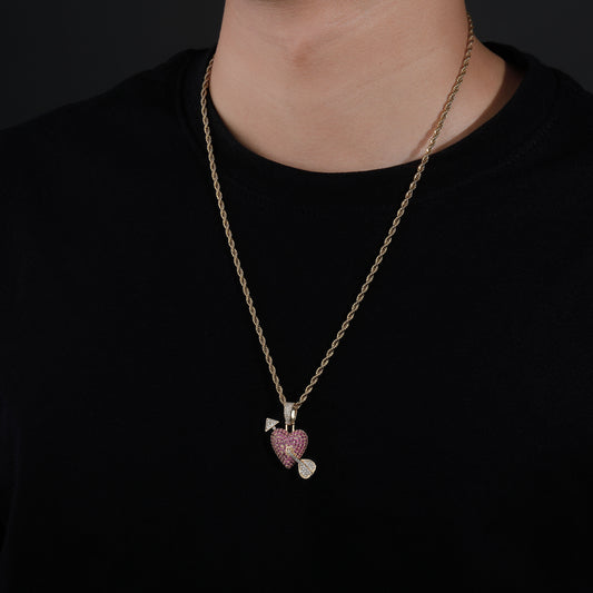Heart With Arrow Necklace