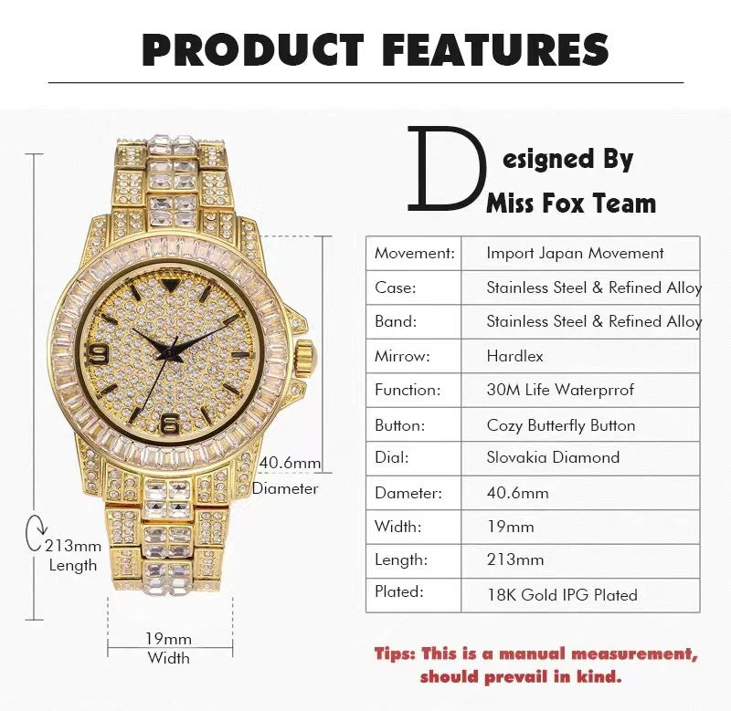 Men's Gold Color Watch