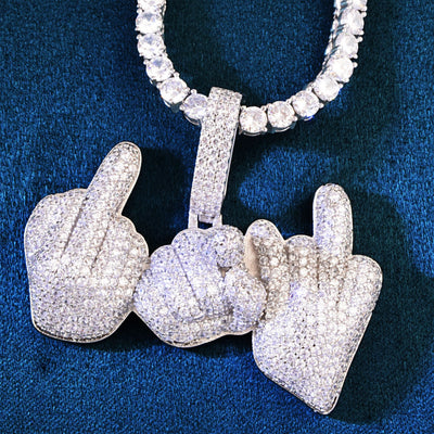 Finger Gesture Necklace