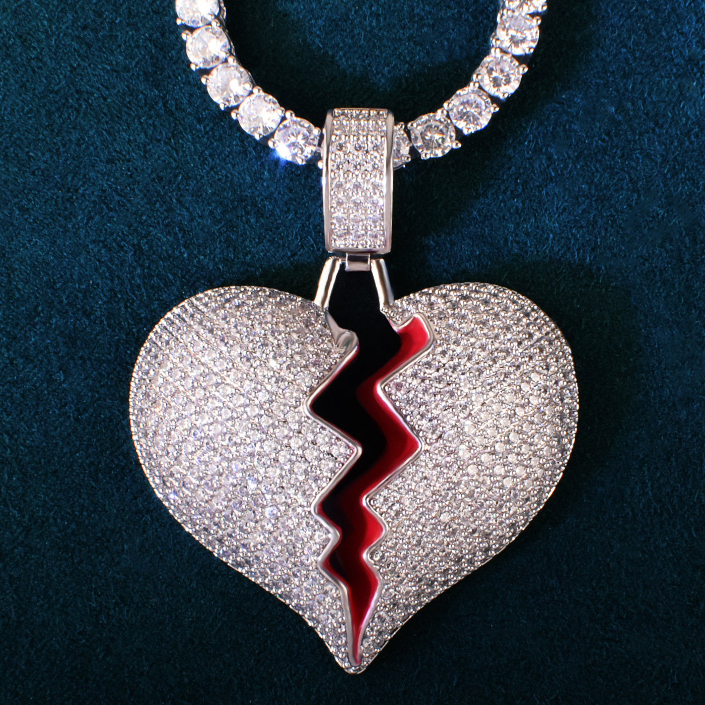 Broken Heart Necklace