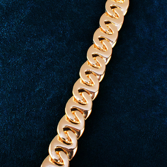 Solid Miami Cuban Chain Men Necklace