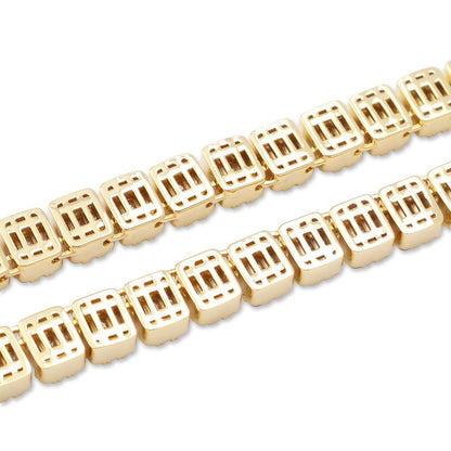 10mm Men Tennis Necklace