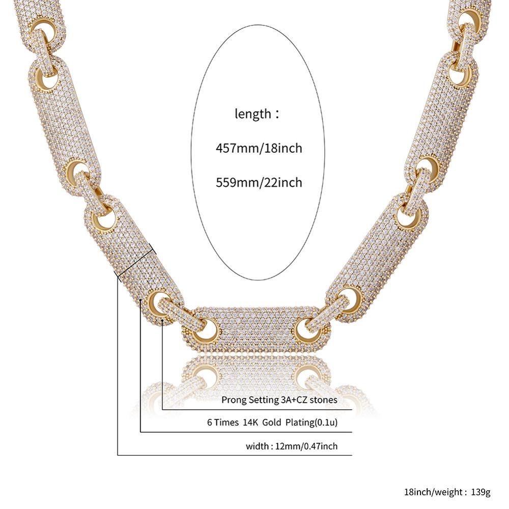 12mm Necklace Link Chain