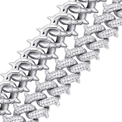 14MM Miami Big Box Clasp Cuban Link