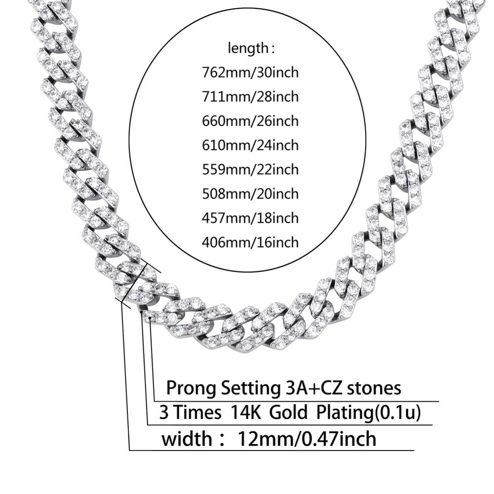 Lock Clasp 12mm Chains