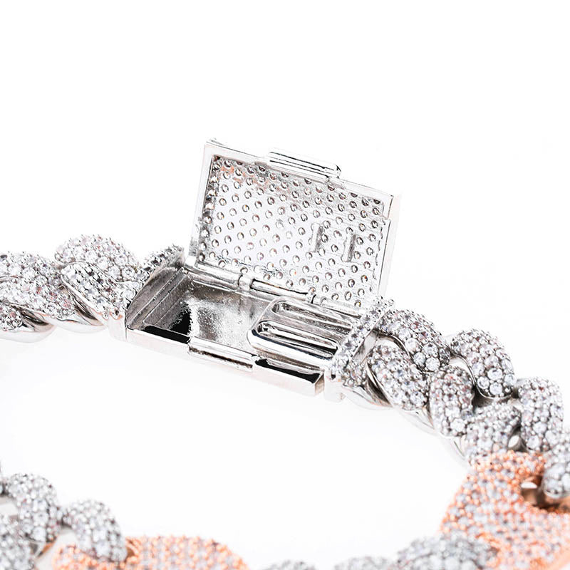 16mm Iced Out Cuban Bracelet