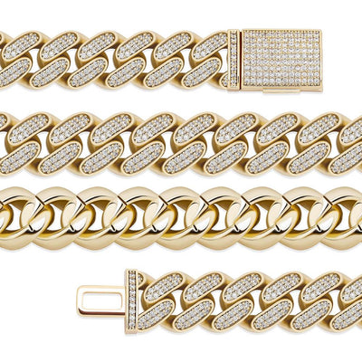 16mm Miami Cuban Chain Necklace