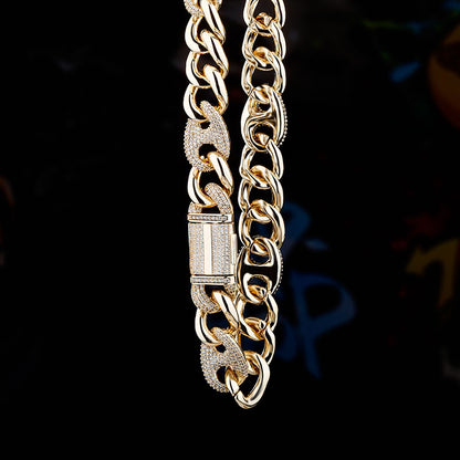 16mm Miami Cuban Chain Necklace