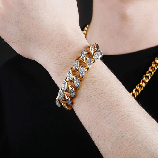 18MM Cuban Link Bracelet