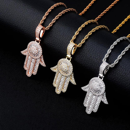 Hand Pendant Necklace