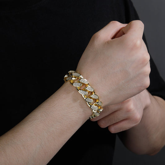 18mm Cuban Link Bracelet