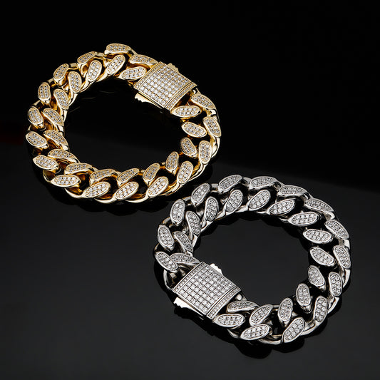 18mm Cuban Link Bracelet