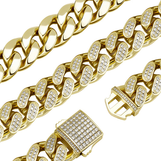 18mm Cuban Link Bracelet