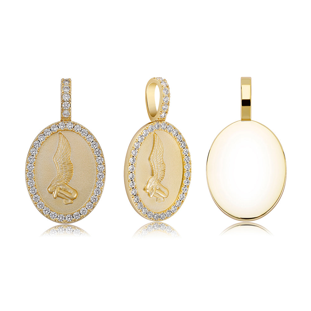 Vintage Oval Necklace