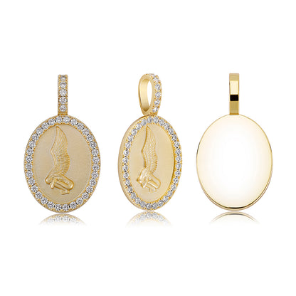 Vintage Oval Necklace