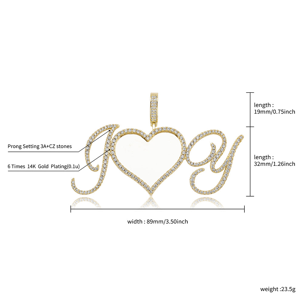 Joy Photo Necklace