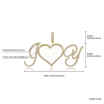 Joy Photo Necklace