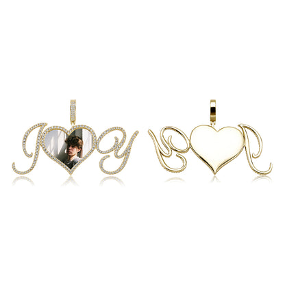 Joy Photo Necklace