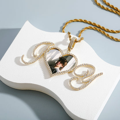 Joy Photo Necklace
