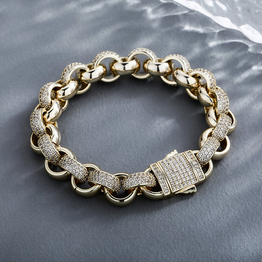 12mm Iced Out CZ Bracelet