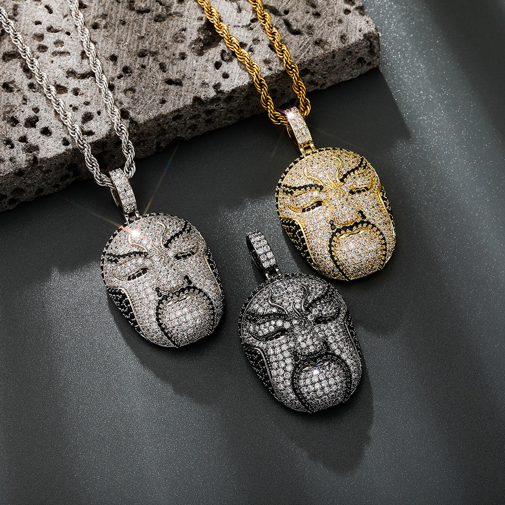 Chinese Mask Necklace