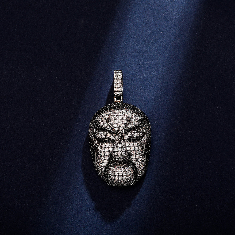 Chinese Mask Necklace