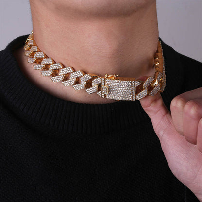 20mm Chains Plated Statement Collar