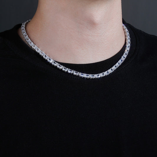 6mm Baguette Tennis Chain