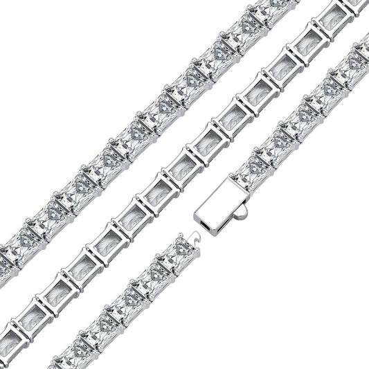 6mm Baguette Tennis Chain