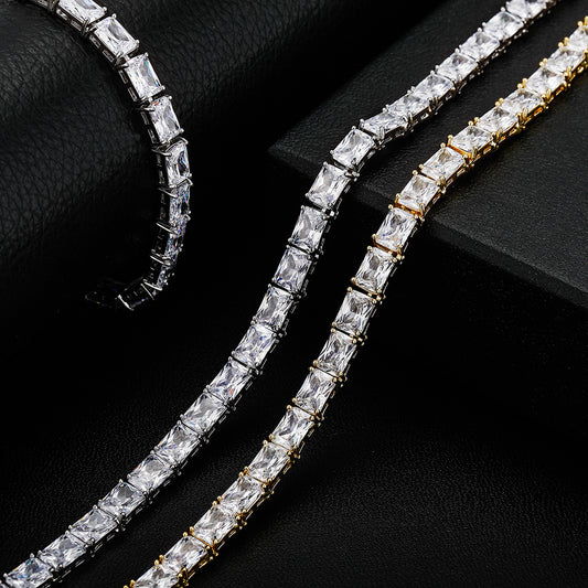 6mm Baguette Tennis Chain