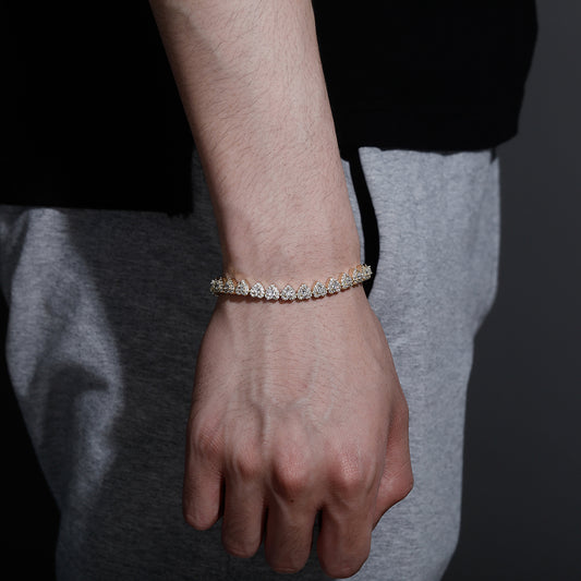 7mm Heart Bracelet