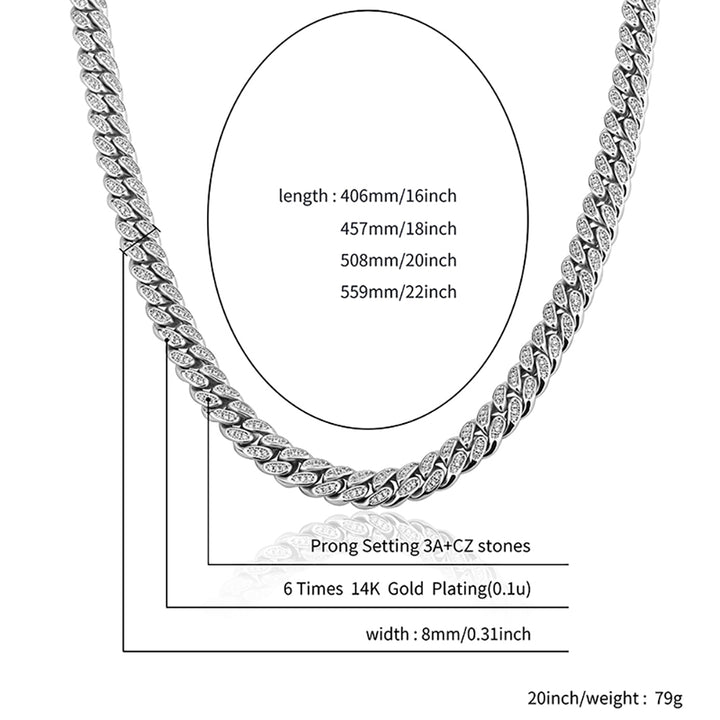 8mm Miami Cuban Link Chain – Grillz.com 8mm Miami Cuban Link Chain – Grillz.com