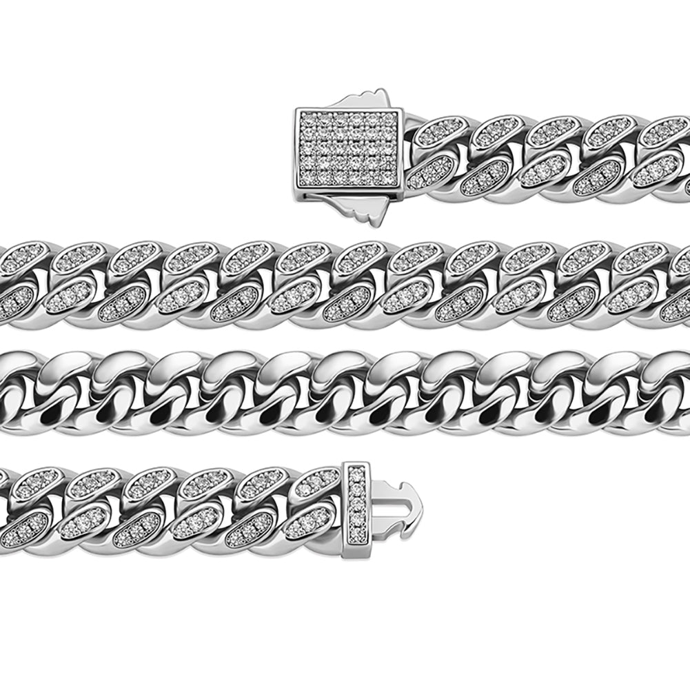 8mm Miami Cuban Link Chain