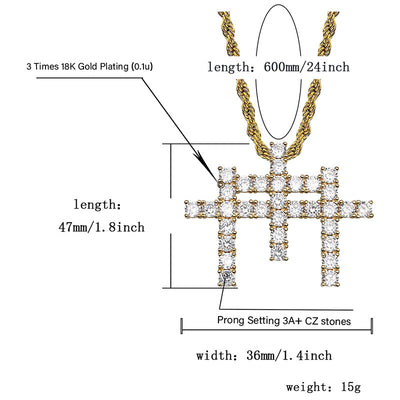 Gunna Cross Necklace