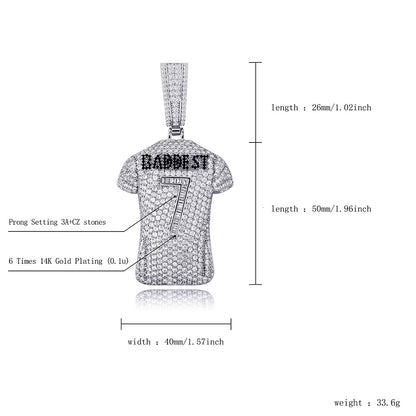 Baddest Jersey Necklace