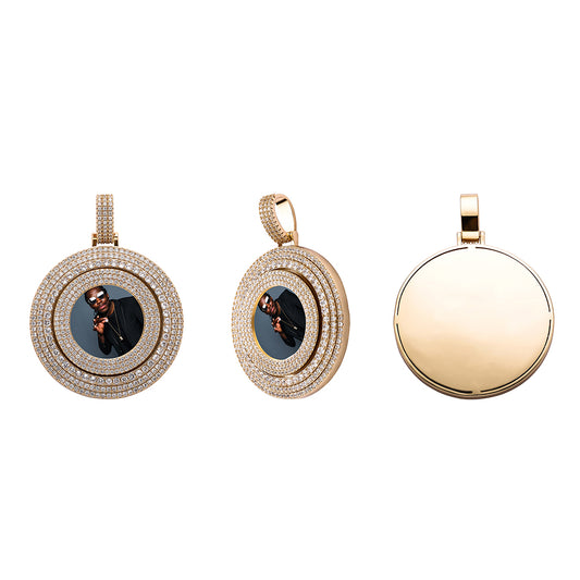 Rotating Pendant Necklace