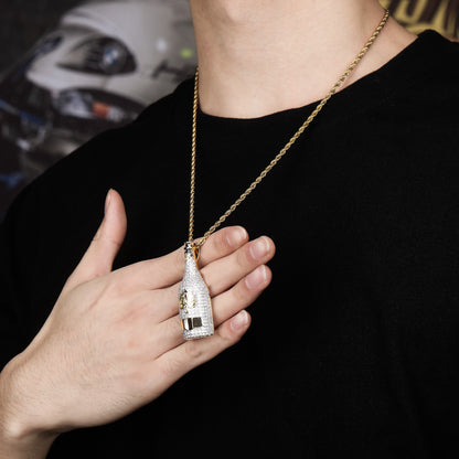 Wine Bottle Necklace