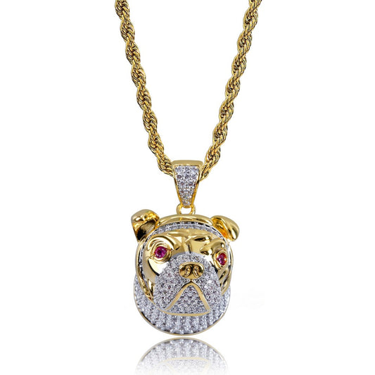 Dog Head Necklace