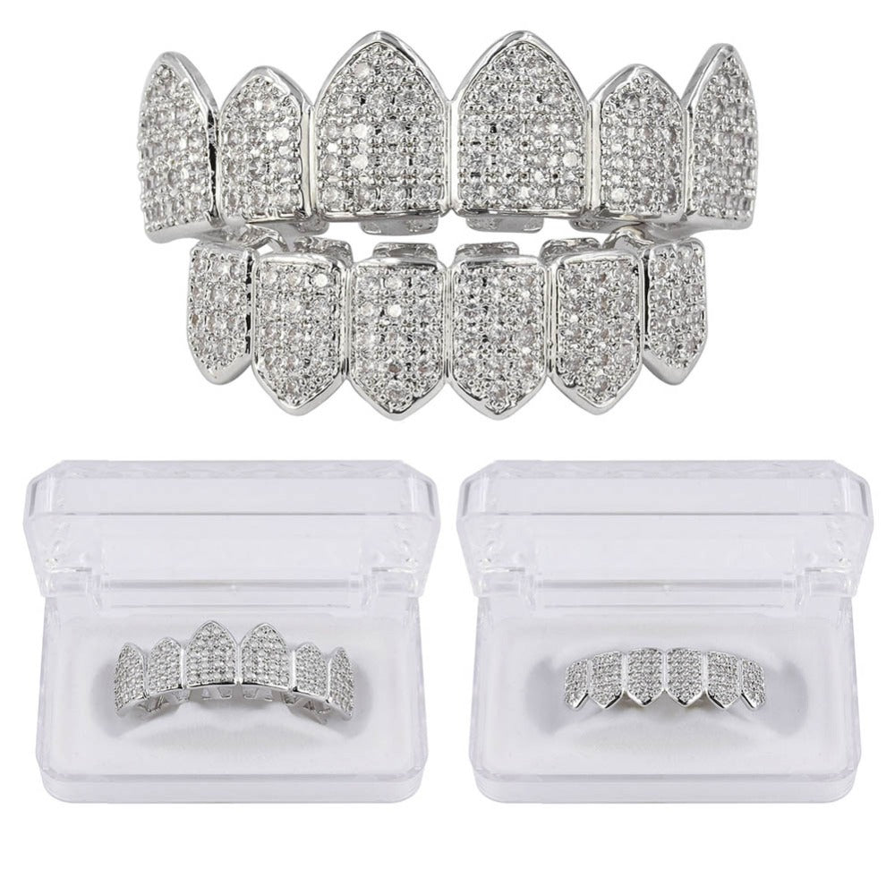 Cz stone grillz hot sale