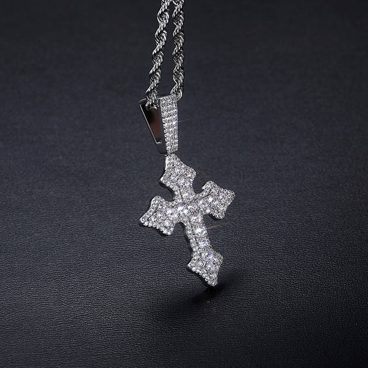 Budded Cross Necklace